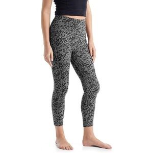 NWT Icebreaker Women's Merino Fastray High Rise Tights Forest Shadows